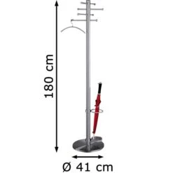 Kerkmann Garderobenständer Arte, 6871, Mit 8 Haken, Edelstahl, Silber 8 Kerkmann Garderobenständer Arte, 6871, Mit 8 Haken, Edelstahl, Silber -Wohnmöbel Gemischtwaren Geschäft 50907c44be5fb2bc5d26602717c2cf55d17c1375 garderobenstaender kerkmann arte 6871