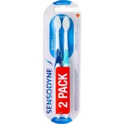 Sensodyne Zahnbürste Sensitive MultiCare Expert, Weich, 2 Stück