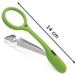 Wedo Zeckenentferner Quickex 271791211, Grün, Zeckenzange, Aus Metall, Mit Lupe Und LED-Licht -Wohnmöbel Gemischtwaren Geschäft 55a00816eeb88e4be13baec4115c2000a2bc1d58 zeckenentferner wedo 271791211 quickex gruen