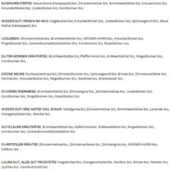 Sonnentor Tee Probier Mal!, BIO, 20 Sorten, 34,4g, 20 Beutel -Wohnmöbel Gemischtwaren Geschäft 5628755931eee740b8fbe4f0b3621ed7f631ea1d tee sonnentor probier mal bio