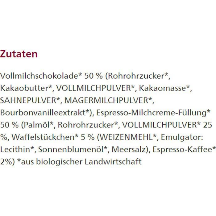 Alnatura Schokoriegel Cafe Biscuit, BIO, 600g, Je 37,5g, 16 Riegel 8 Alnatura Schokoriegel Cafe Biscuit, BIO, 600g, Je 37,5g, 16 Riegel – Bild 6
