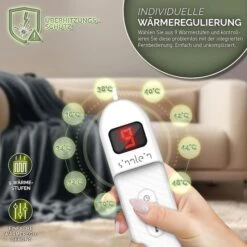 Sinnlein Heizdecke WHD03, 180 X 130cm, Abschaltautomatik, Timerfunktion -Wohnmöbel Gemischtwaren Geschäft 57bc8c61a84839f8dca557f3ca8aad67ad599abc heizdecke sinnlein waermedecke xxl