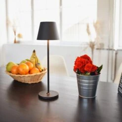 LEDmaxx Schreibtischlampe LED, IP54, Dimmbar, Mit Standfuß, Mit Akku -Wohnmöbel Gemischtwaren Geschäft 5bf8300d88da1569cdb4e22cbe05f16b73e23421 schreibtischlampe ledmaxx led