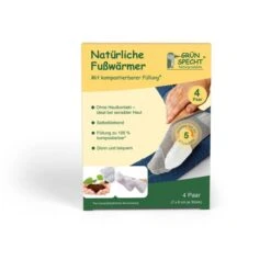 GRÜNSPECHT Wärmepads Natürliche Fußwärmer, 5h Wärme, Selbstklebend Auf Socken, 4 Paar -Wohnmöbel Gemischtwaren Geschäft 5d1613aa27c9bd3502b7f7b6f4c103d61fc4f92d waermepads gruenspecht natuerliche fusswaermer