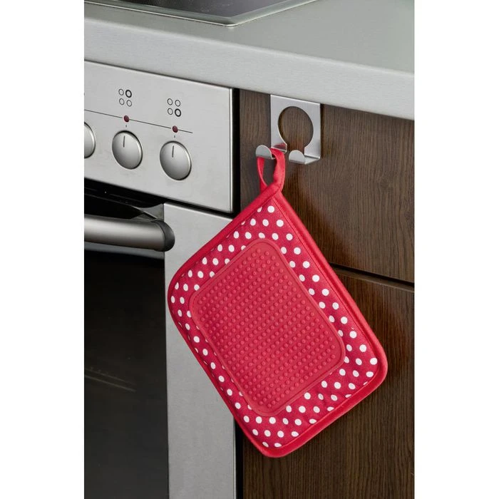 Böttcher-AG Kleiderhaken Für Die Tür, Edelstahl, Silber, 2 Haken, 4 Stück 5 Böttcher-AG Kleiderhaken Für Die Tür, Edelstahl, Silber, 2 Haken, 4 Stück – Bild 3