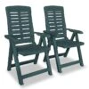 VidaXL Gartenstuhl 43896, Kunststoff, Hochlehner, Verstellbar, Grün, Klappbar, 2 Stück -Wohnmöbel Gemischtwaren Geschäft 5f957cad852c83a51526553ba990631f0d20b4e3 gartenstuhl vidaxl 43896 kunststoff
