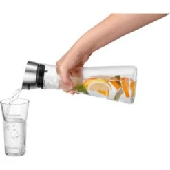 Bartscher Karaffe 190139, Mit Deckel, 0,75 Liter -Wohnmöbel Gemischtwaren Geschäft 61804aa5941528aff64b37d22e06ddd2cd56e82d karaffe bartscher 190139