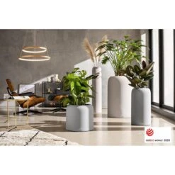 Lechuza Übertopf HAVALO 60, Seashell Nude, 60 X 60 X 85 Cm, Kunststoff, Erdbewässerungssystem -Wohnmöbel Gemischtwaren Geschäft 63d18dd93505d4e09f7201c706d247ac663b8b5a uebertopf lechuza havalo 60 seashell nude