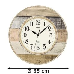 AMS Wanduhr 5975 Funkuhr, Ø 35 Cm, Holz 11 AMS Wanduhr 5975 Funkuhr, Ø 35 Cm, Holz -Wohnmöbel Gemischtwaren Geschäft 6536edf73c1d000861e0de1a2ff75daed8c38dc5 wanduhr ams 5975 funkuhr