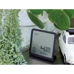 Stadler-Form Thermo-Hygrometer Selina Innen, Digital, Uhrzeit, Schwarz -Wohnmöbel Gemischtwaren Geschäft 6550bc59eb4fe358cb63c1622768be142e6e29c6 thermo hygrometer stadler form selina innen