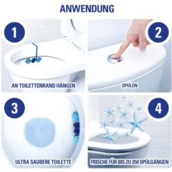 Cillit-Bang WC-Duftspüler 6 In 1 Blauspüler, Ozean Frische, Im Korb, 3 Stück -Wohnmöbel Gemischtwaren Geschäft 66225afa018233b528b3ae12868cfc6d119ca664 wc duftspueler cillit bang 6 in 1 blauspueler ozean