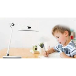 Unilux Schreibtischlampe Pureline LED, Standfuß, Dimmbar, Lichtsensor -Wohnmöbel Gemischtwaren Geschäft 67a1df190bcd72380e3fa63185b9804d2a43f704 schreibtischlampe unilux pureline led