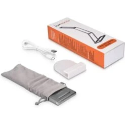 Kwmobile Schreibtischlampe LED, Standfuß, Dimmbar, USB, Faltbar, Mit Akku, Silber -Wohnmöbel Gemischtwaren Geschäft 69391468cf43754a197232093fffaf3cb0c671bc schreibtischlampe kwmobile led