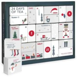 Tea-exclusive Adventskalender Erlebnis Teekalender, Gefüllt Mit 24 Bio-Tees In Pyramidenbeuteln -Wohnmöbel Gemischtwaren Geschäft 69e5782e9475055a8232e48156db74a4cd27ac34 adventskalender tea exclusive erlebnis teekalender