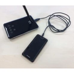 Unilux Schreibtischlampe Linka LED, Dimmbar, USBm, QI-Ladegerät, Mit Standfuß -Wohnmöbel Gemischtwaren Geschäft 6a805e313db0fec81eb053f383c80beac4ac6a0a schreibtischlampe unilux linka led