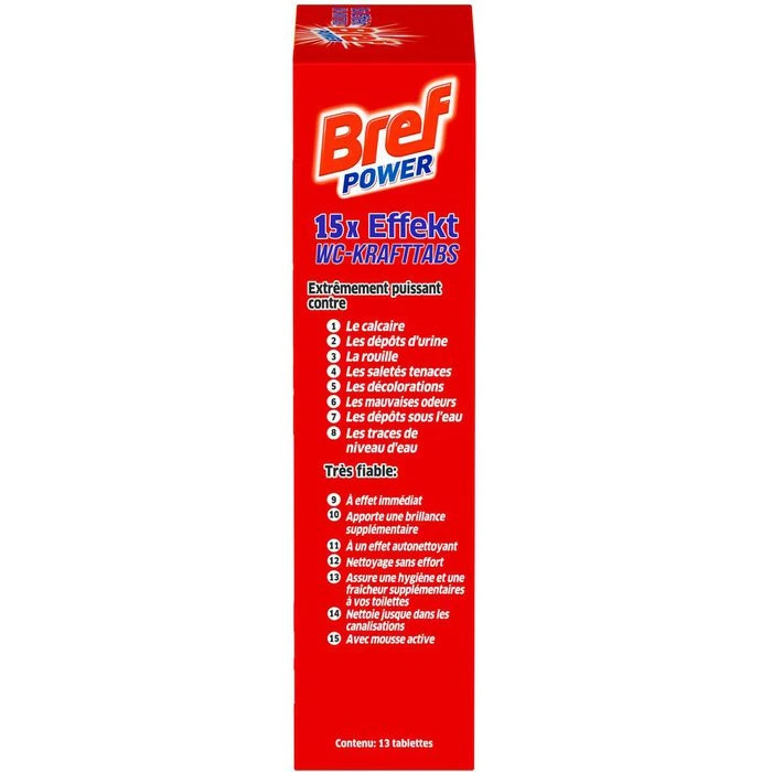 Bref WC-Reiniger Power 6x Effekt WC-Krafttabs, 12 Tabs 6 Bref WC-Reiniger Power 6x Effekt WC-Krafttabs, 12 Tabs – Bild 4