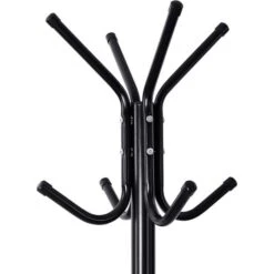 Songmics Garderobenständer RCR17B, Mit 12 Haken, Metall, Schwarz -Wohnmöbel Gemischtwaren Geschäft 6b048d730f2193c100f3a6b2d57933cd7f91ef82 garderobenstaender songmics rcr17b