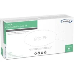 MaiMed Einmalhandschuhe Grip PF Latex, Puderfrei, 74425, Natur, 100 Stück, Größe M -Wohnmöbel Gemischtwaren Geschäft 6cfec8e28e3c4893e4730465befe6fce1ee2c59e einmalhandschuhe maimed grip pf latex puderfrei