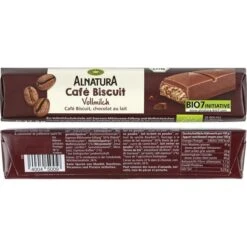 Alnatura Schokoriegel Cafe Biscuit, BIO, 600g, Je 37,5g, 16 Riegel 11 Alnatura Schokoriegel Cafe Biscuit, BIO, 600g, Je 37,5g, 16 Riegel -Wohnmöbel Gemischtwaren Geschäft 6d3db9ed4e9a384930aecece691f7fd0c631c37b schokoriegel alnatura cafe biscuit bio