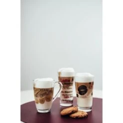 Montana Kaffeegläser Enjoy 065038, Latte Macchiato Gläser, 280ml, 6 Stück -Wohnmöbel Gemischtwaren Geschäft 6e1d738b597be58fa47756ffbe084bf24bdcbb36 kaffeeglaeser montana enjoy 065038