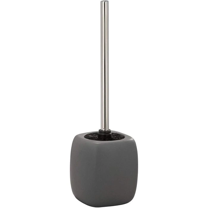 Wenko WC-Bürste Faro Grey, Grau, Bürstenhalter Aus Keramik 3 Wenko WC-Bürste Faro Grey, Grau, Bürstenhalter Aus Keramik