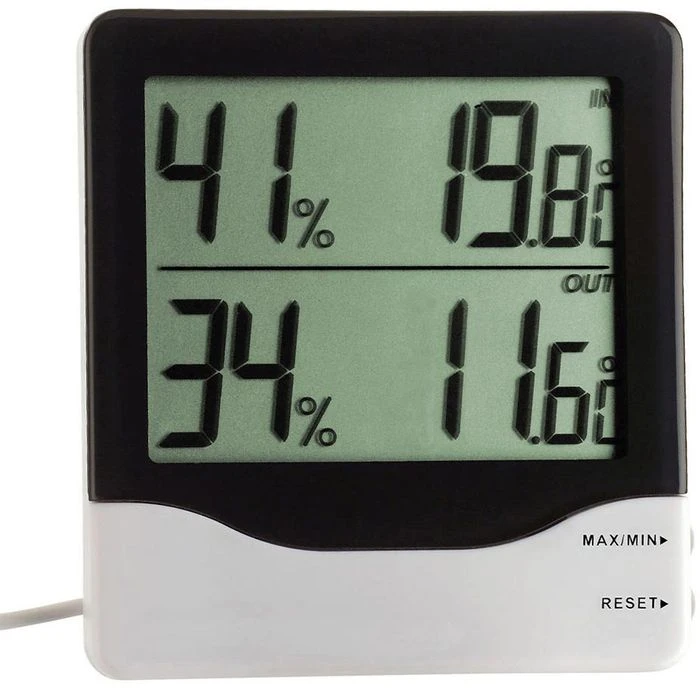 TFA Thermo-Hygrometer 30.5013 Innen / Außen, Digital, Mit Kabelfühler 6 TFA Thermo-Hygrometer 30.5013 Innen / Außen, Digital, Mit Kabelfühler – Bild 4
