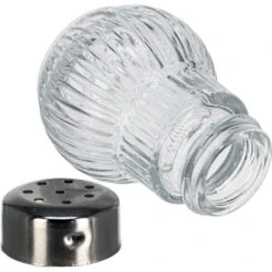 Fackelmann Salz-und-Pfefferstreuer Rubin 46968, Mini-Streuer Aus Glas / Edelstahl, Transparent -Wohnmöbel Gemischtwaren Geschäft 749558e17aaecd27ea65e0994939d04ca49e9ebd salz und pfefferstreuer fackelmann rubin 46968