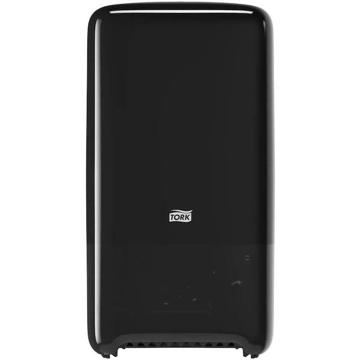 Tork Toilettenpapierspender Elevation, 557508, T6, Kunststoff, Für 2 Compact Rollen, Schwarz 5 Tork Toilettenpapierspender Elevation, 557508, T6, Kunststoff, Für 2 Compact Rollen, Schwarz – Bild 3