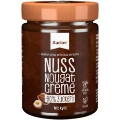 Brotaufstrich Xucker Nuss-Nougat-Creme Mit Xylit Ohne Palmöl, 300g