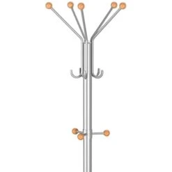Kerkmann Garderobenständer TK2, 6068, Mit 10 Haken, Metall, Silber -Wohnmöbel Gemischtwaren Geschäft 7a6fa7b5e4404bf1e6661087475d67aded648695 garderobenstaender kerkmann tk2 6068
