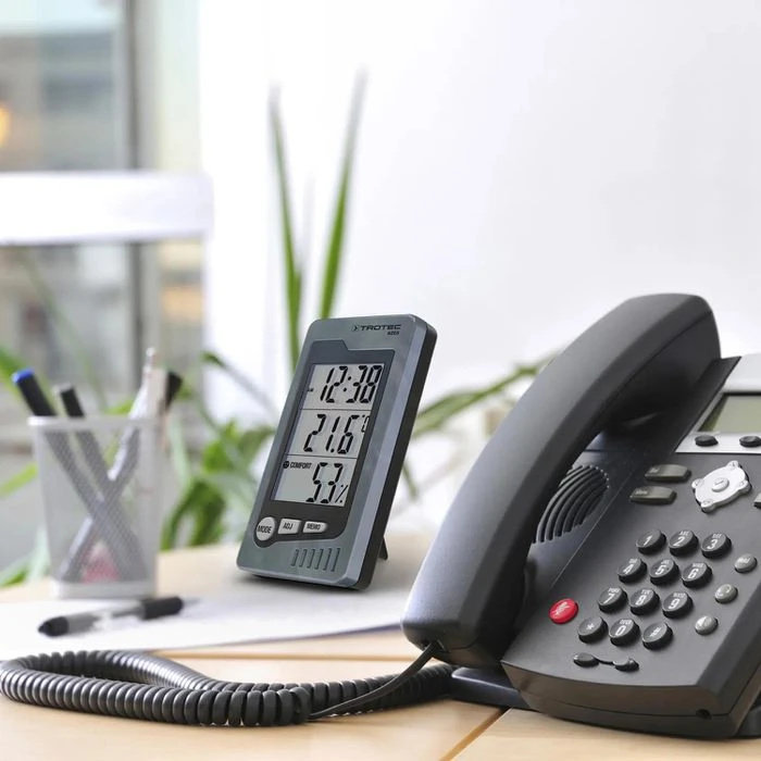 Trotec Thermo-Hygrometer BZ05 Digital, Für Innen, Mit Uhrzeit, Datum 4 Trotec Thermo-Hygrometer BZ05 Digital, Für Innen, Mit Uhrzeit, Datum – Bild 2