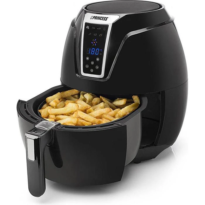 Princess Fritteuse XL 182021 Heißluftfritteuse, 1400 Watt, Ohne Öl, Für 3,2 Liter 3 Princess Fritteuse XL 182021 Heißluftfritteuse, 1400 Watt, Ohne Öl, Für 3,2 Liter