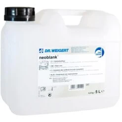 Dr.Weigert Edelstahlreiniger Neoblank, Kanister, Gebrauchsfertige Lösung, 5 Liter