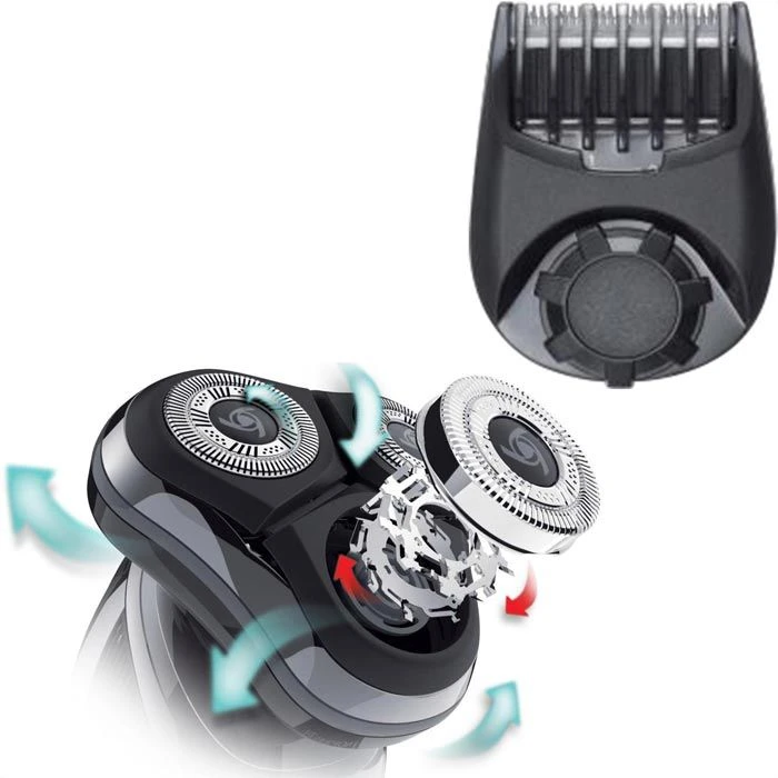 Remington Elektrorasierer R9 Ultimate, XR1570, Für Männer, Wet & Dry, Mit Trimmer, Schwarz 7 Remington Elektrorasierer R9 Ultimate, XR1570, Für Männer, Wet & Dry, Mit Trimmer, Schwarz – Bild 5