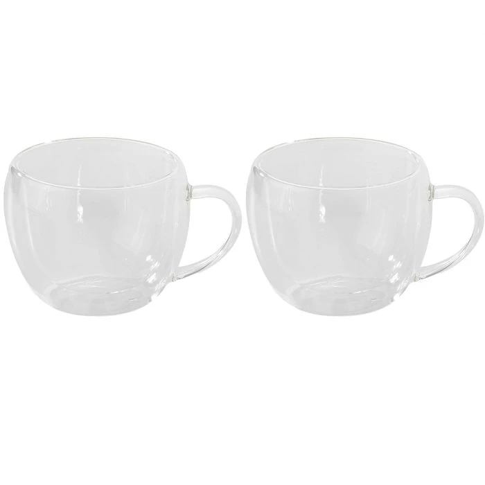 Böttcher-AG Kaffeegläser Teeglas, Doppelwandig, Mit Henkel, 250ml, 2 Stück 3 Böttcher-AG Kaffeegläser Teeglas, Doppelwandig, Mit Henkel, 250ml, 2 Stück