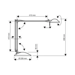 Maul Schreibtischlampe Maulbusiness LED, Silber, Mit Standfuß Und Tischklemme -Wohnmöbel Gemischtwaren Geschäft 83c64da3179f4cd0fb61b6d4cee545bed954f116 schreibtischlampe maul maulbusiness led