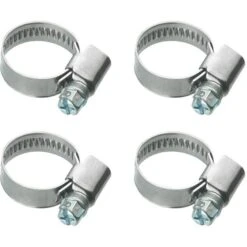 Cornat Schlauchschelle T308301, 12 - 20mm, Edelstahl, 4 Stück