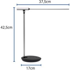 Maul Schreibtischlampe Maulrubia LED, Dimmbar, USB, Standfuß, Silber -Wohnmöbel Gemischtwaren Geschäft 8ec6395f651c4dd61c78fa3ed34bb45ff028f41b schreibtischlampe maul maulrubia led