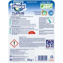 WC-Frisch WC-Duftspüler Türkis Kraft Aktiv, Im Korb, Meeresfrische -Wohnmöbel Gemischtwaren Geschäft 8fa622523ba956a1de0d6637adc3b9b680134697 wc duftspueler wc frisch tuerkis kraft aktiv
