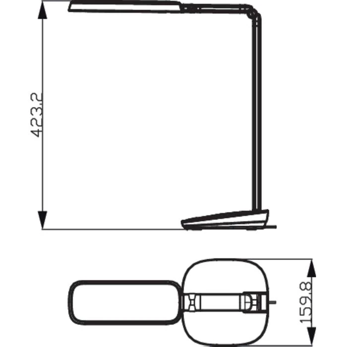 Philips Schreibtischlampe DSK601 LED, Dimmbar, Standfuß 8 Philips Schreibtischlampe DSK601 LED, Dimmbar, Standfuß – Bild 6