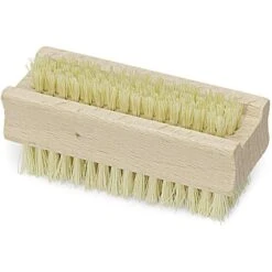 Nölle Nagelbürste 370500, Hellbraun, Aus Holz, Fibre-Natur-Borsten, Länge: 11 Cm