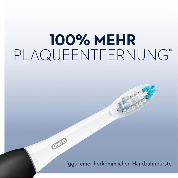 Oral B Oral-B Elektrische-Zahnbürste Pulsonic Slim Clean, 2000, Schwarz, 2 Putzmodi, Inkl. 1 Aufsteckbürste 4 Oral B Oral-B Elektrische-Zahnbürste Pulsonic Slim Clean, 2000, Schwarz, 2 Putzmodi, Inkl. 1 Aufsteckbürste – Bild 2