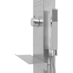 VidaXL Gartendusche Quadratisch, 48200, 210cm Höhe, Edelstahl, Mit Handbrause -Wohnmöbel Gemischtwaren Geschäft 9651fd6c21408b4ad7de9ba292da133b694be411 gartendusche vidaxl quadratisch 48200