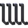 Wenko Kleiderhaken 23175100, Für Die Tür, Schwarz, Metall, 1 Haken, 4 Stück 1 Wenko Kleiderhaken 23175100, Für Die Tür, Schwarz, Metall, 1 Haken, 4 Stück -Wohnmöbel Gemischtwaren Geschäft 981c331a49a3f0563d56b18eba39ee6a2e3425e4 kleiderhaken wenko 23175100