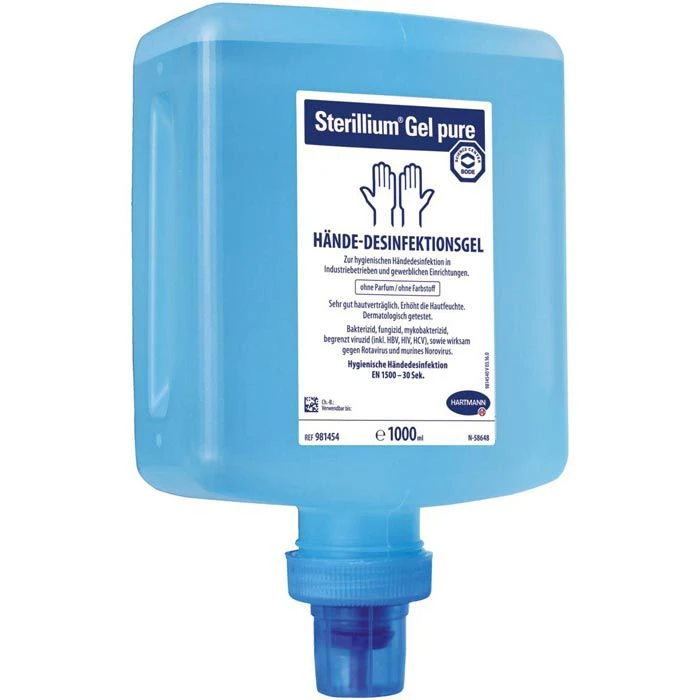 Sterillium Gel Pure 9814540, Für CleanSafe Spender, 1000ml, Desinfektionsmittel 3 Sterillium Gel Pure 9814540, Für CleanSafe Spender, 1000ml, Desinfektionsmittel