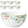 Van-Well Müslischale Vario Flower, Porzellan, Mit Dekor, 14cm, Set, 6 Stück -Wohnmöbel Gemischtwaren Geschäft 9b691b96f461d850b0a20ab9ef37f3198b430d12 mueslischale van well vario flower