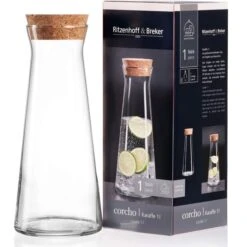 Ritzenhoff&Breker Karaffe Corcho, Mit Deckel, 1 Liter -Wohnmöbel Gemischtwaren Geschäft 9c6516e8bb1048097bb1af821d3a605da3d383c1 karaffe ritzenhoffundbreker corcho