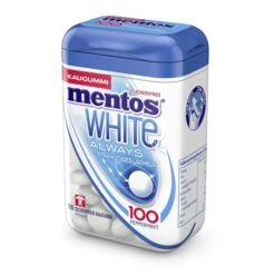 Mentos Kaugummis Always White Peppermint, 100 Dragees -Wohnmöbel Gemischtwaren Geschäft 9cf528e113238071cac1fec3b7cc38f61c2ccd9e kaugummis mentos always white peppermint