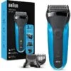 Braun Elektrorasierer Series 3 310BT Shave & Style, Für Herren, Wet & Dry, Mit Trimmer, Schwarz/blau -Wohnmöbel Gemischtwaren Geschäft 9ec581aeca890a4365bc67ba5287b57ba5a8aac8 elektrorasierer braun series 3 310bt shave und style
