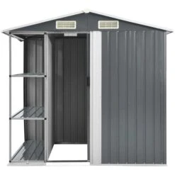 VidaXL Geräteschuppen 47103, 2,28m², 205 X 130 X 183 Cm (BxTxH), Metall -Wohnmöbel Gemischtwaren Geschäft a0922cb6c59f93a3284bd2ca71e9f411289e2524 geraeteschuppen vidaxl 47103 2 28 m2